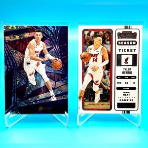 🔥Tyler Herro Lot! 🔥Winter Revolution Refractor + Season 🎟️ Ticket! 🤩